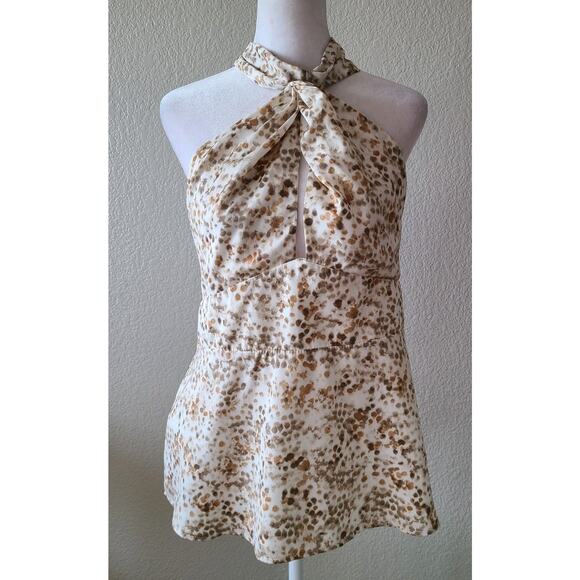 Banana Republic Silky Twist Front Blouse Size 16 New NWT Lined - Picture 1 of 11